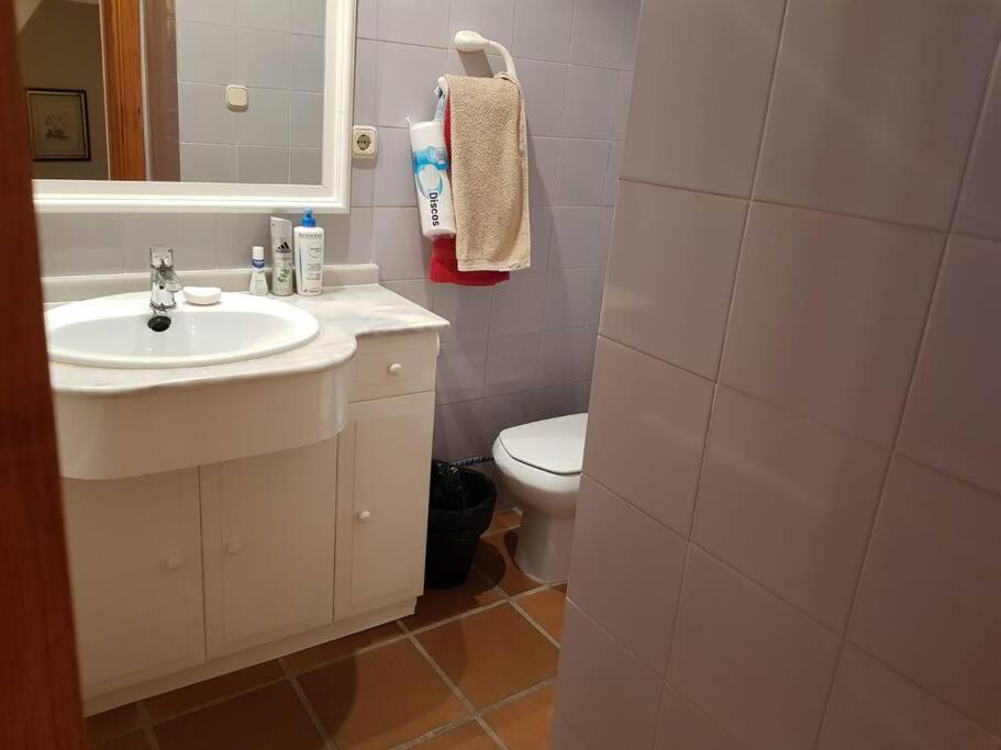 Chalet Adosado En La Playa De El Perellonet Con Piscina, Pista Tenis Valencia Eksteriør billede