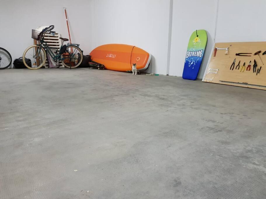 Chalet Adosado En La Playa De El Perellonet Con Piscina, Pista Tenis Valencia Eksteriør billede